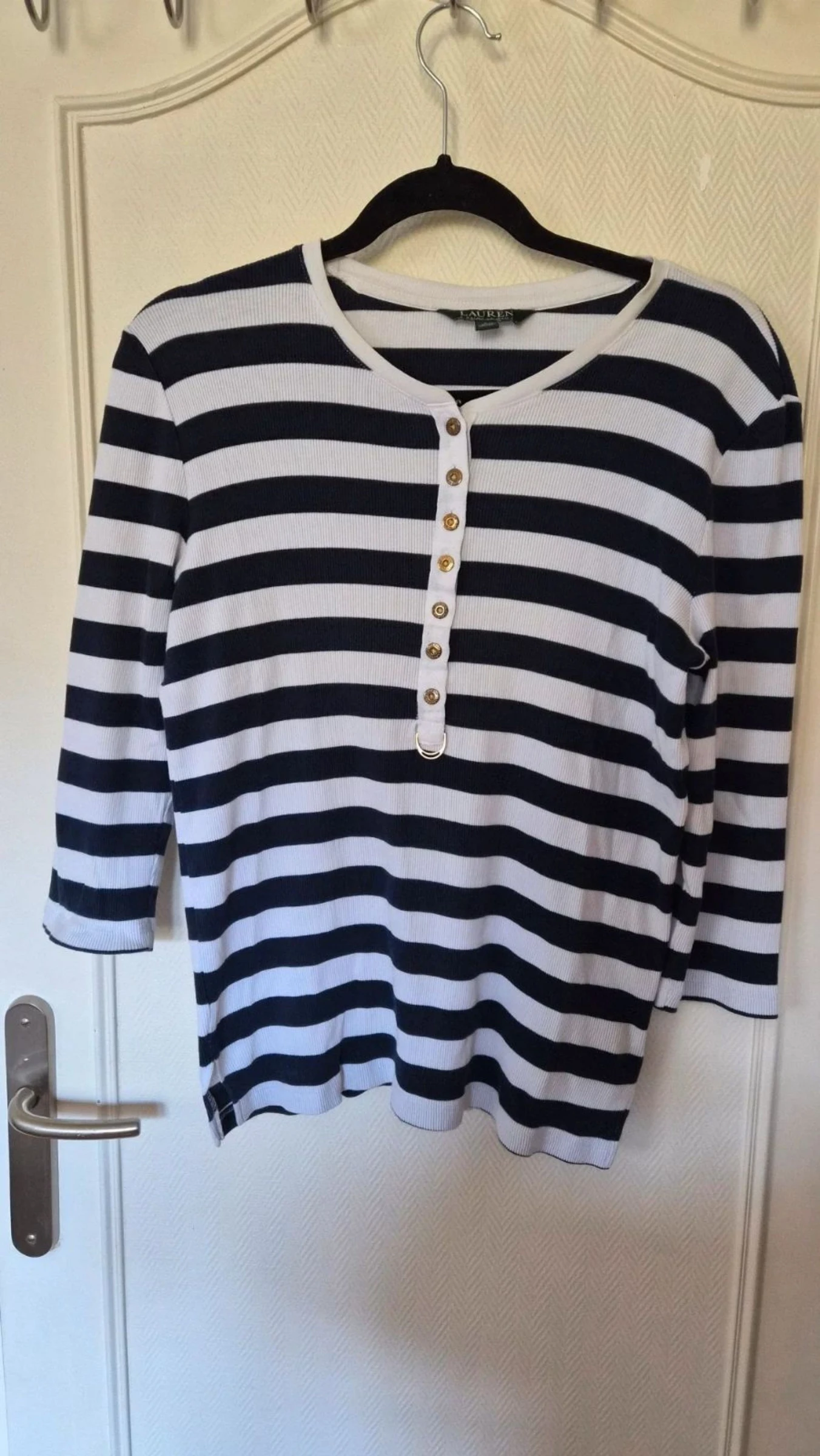 Haut femme Ralph Lauren taille L 100% coton